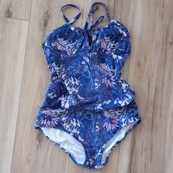 Gap Women's One Piece Maternity Swimsuit - Picture 1 of 4